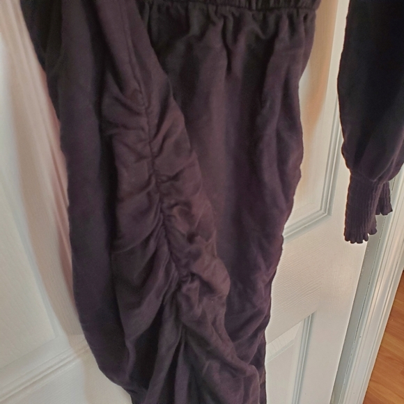 Sundry black ruched dress size 1 - Picture 4 of 4